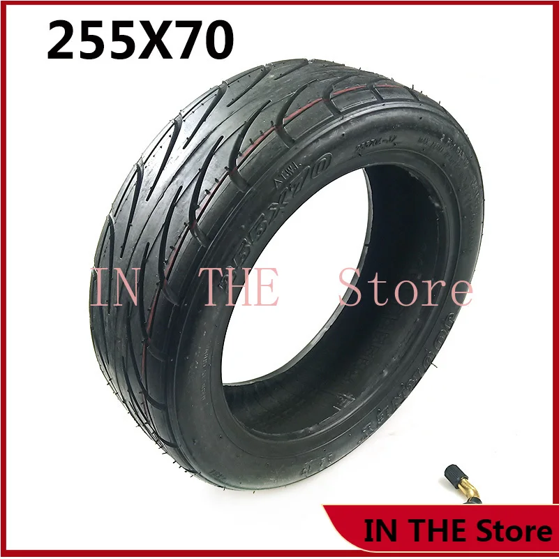 

Good Quality 255x70 Vacuum Tire 255*70 Tubeless Tyre Folding Mini Leisure Car 10 Inch Electric Scooter Tyre