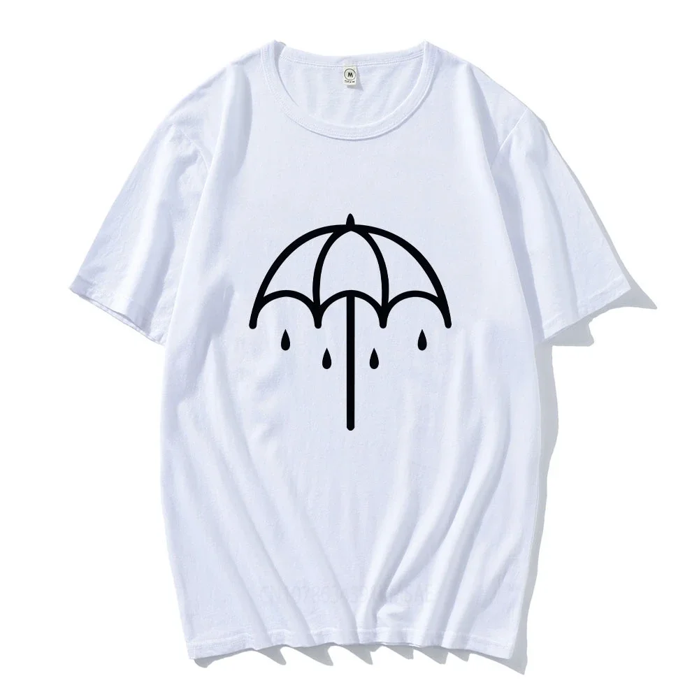 Хлопковая футболка BMTH BringMe TheHorizon Высококачественная с коротким рукавом летняя