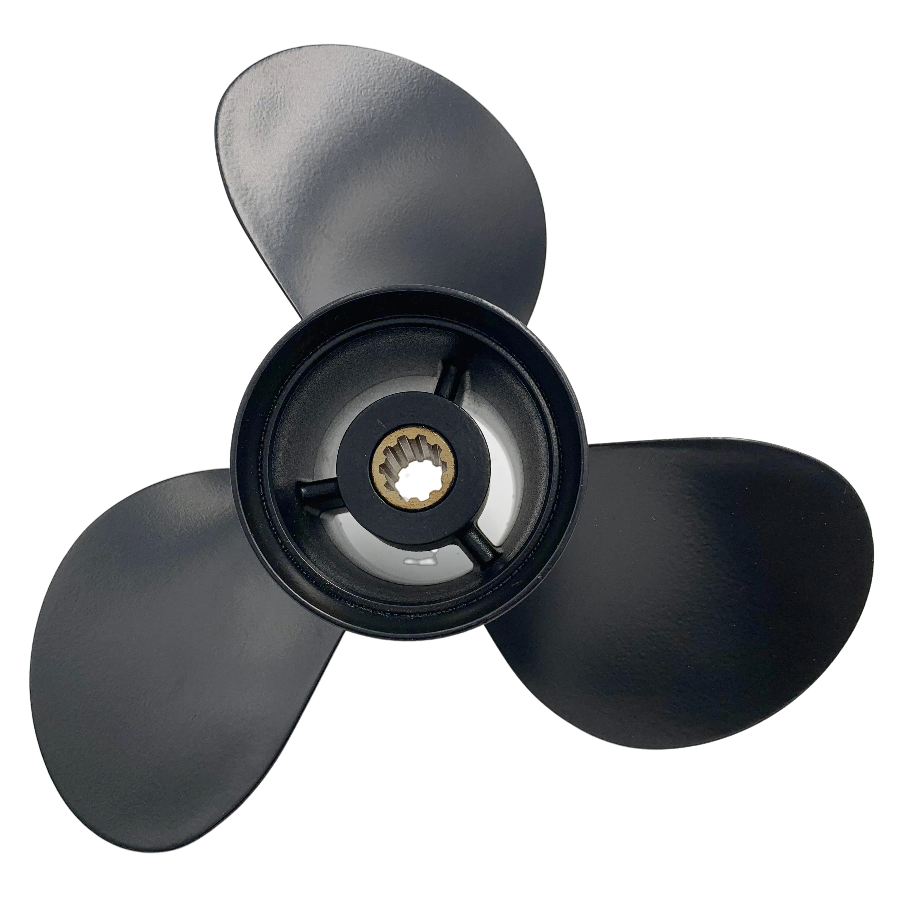 Boat Propeller 10 3/8x13 for Tohatsu 20HP-30HP 3 Blades Aluminum 10 Tooth RH 10.38x13