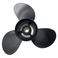 boat propeller 10 38x13 for tohatsu 20hp 30hp 3 blades aluminum 10 tooth rh 10 38x13