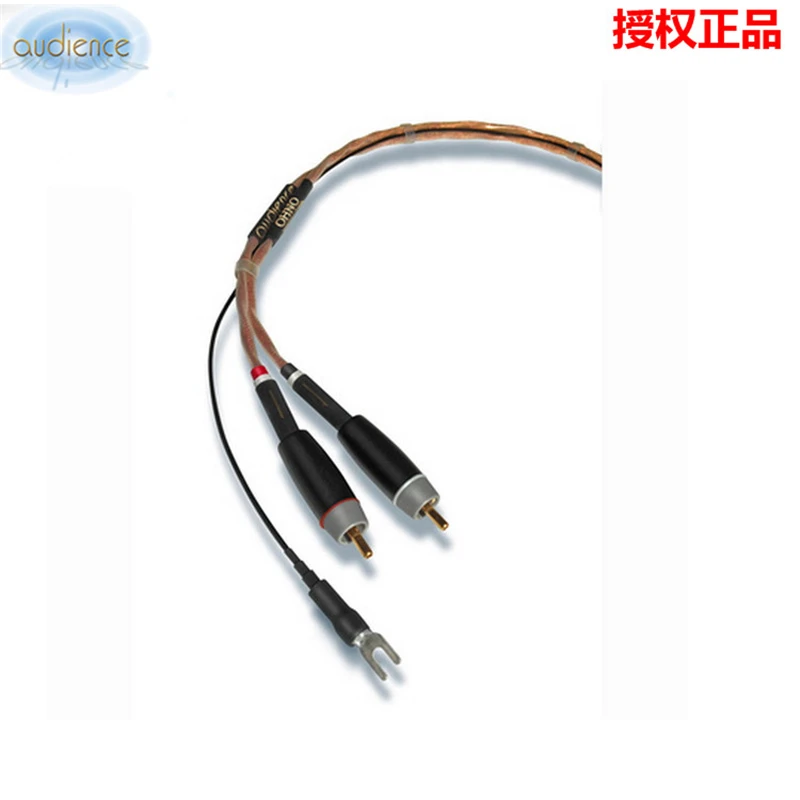 

American Audience Ohno Phono MM Tonearm Signal Wire RCA-DIN Low Resistance Dzl Phono Cable High Purity Copper Core Wire