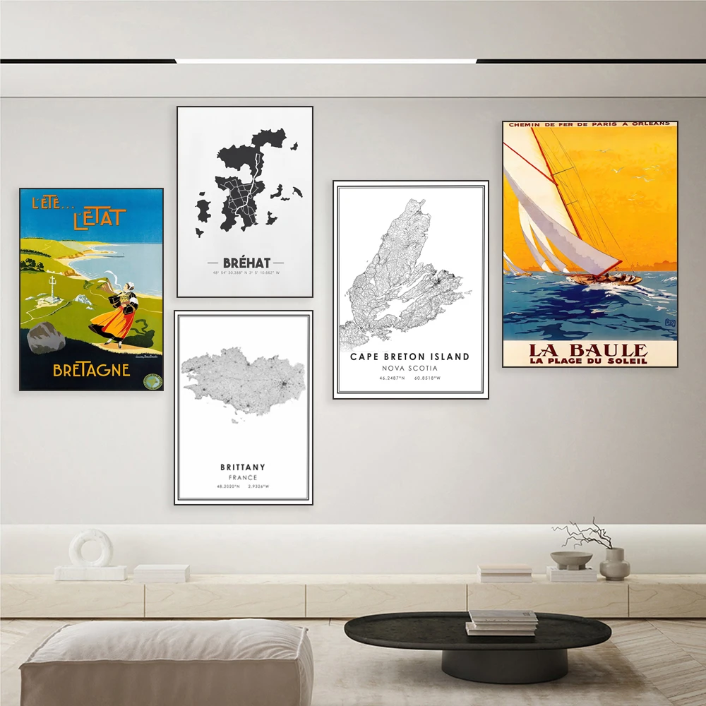 Остров кейбретонский Новая Шотландия остров бревит Карта города бреттань