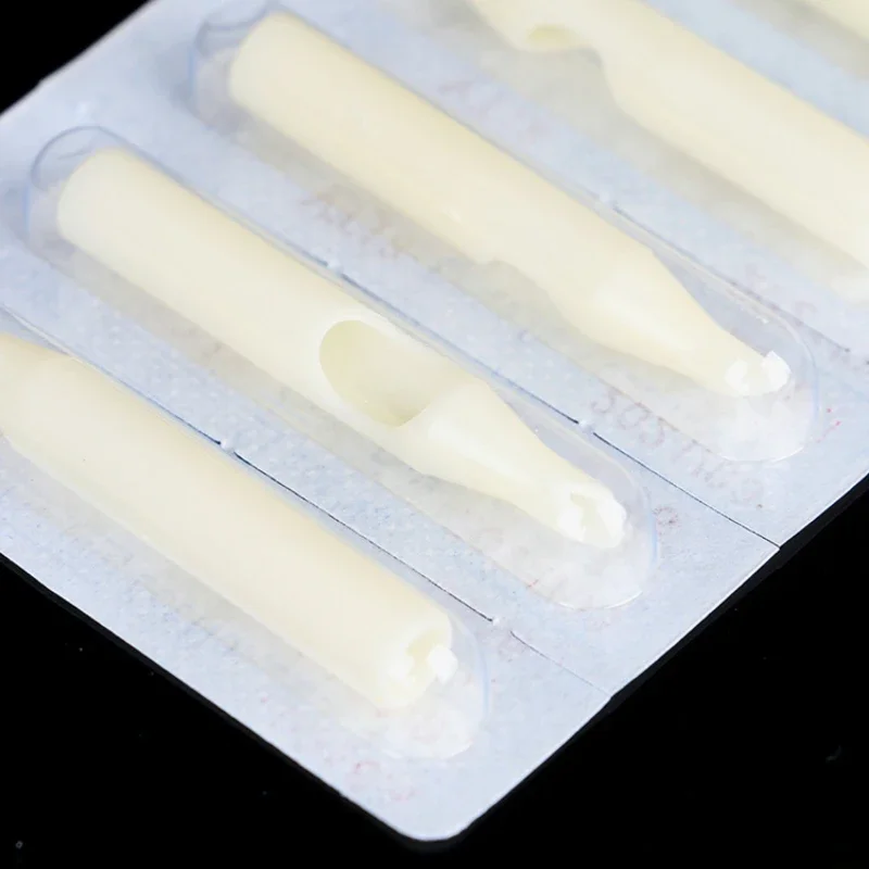 50 шт./коробка одноразовые стерильные трубки для тату-машинки