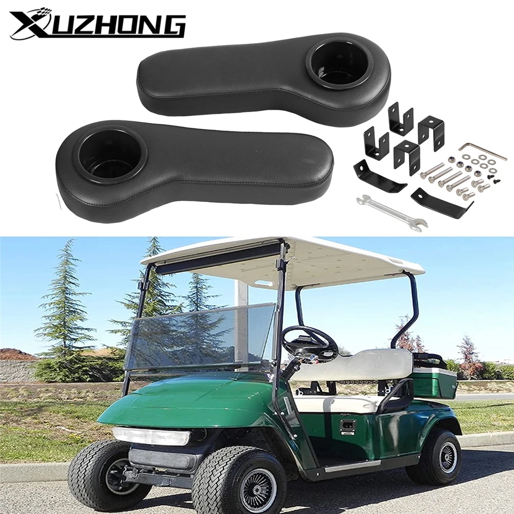 Golf Cart Rear Seat Arm Rests | No Drilling Required,&nbsp; Arm 
