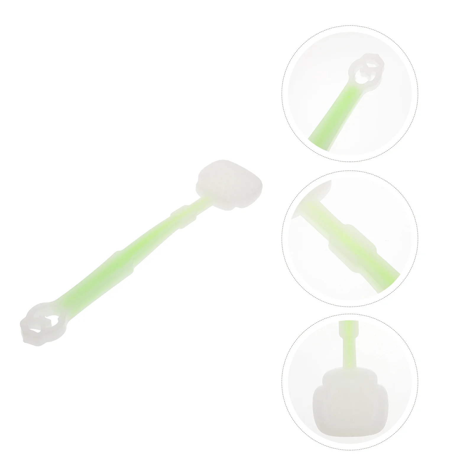 

1Pc Comfortable Leg Scraper Creative Hammer Body Massaging Hammer (Light Green)