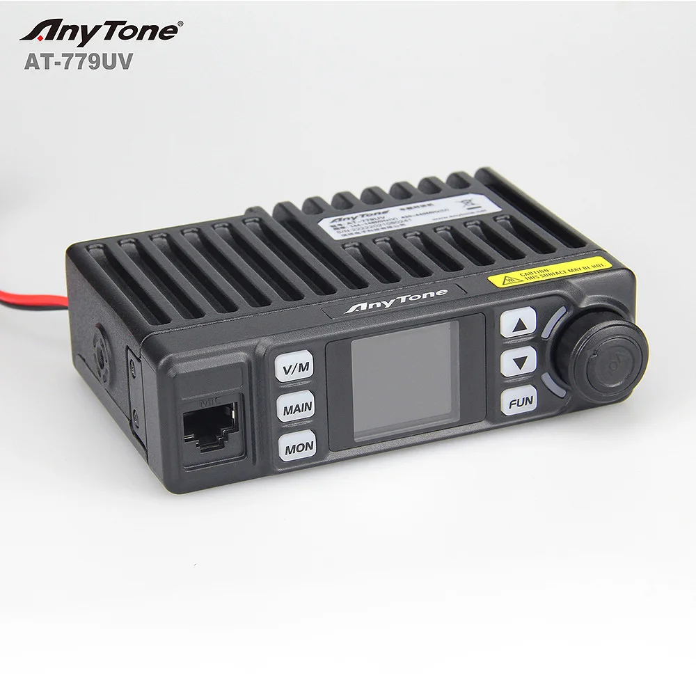 AnyTone Mobile Amateur Radio AT-779UV 20W Dual Band VHF/UHF 136-174MHz/400-490MHz  Long Range Scanning Receiver
