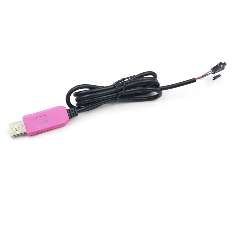Оригинальный модуль кабеля 1 м CP2102 USB к UART TTL 4-контактный последовательный адаптер