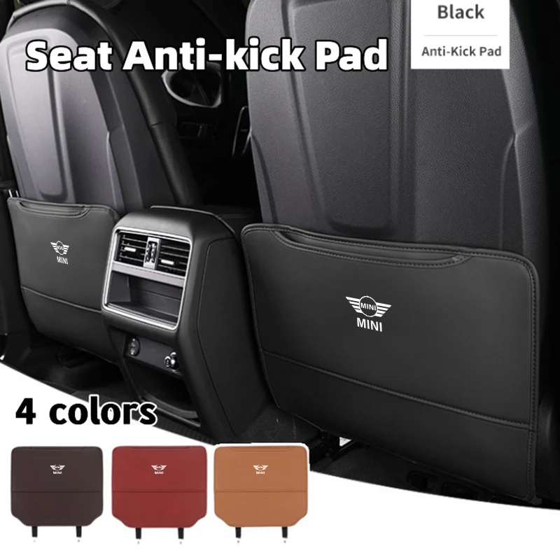 

Car Seat Back Protector Anti Kick Mat For MINI Cooper JCW WORKS R55 R56 F55 F56 R57 R58 R59 R60 R50 R53 R52 Clubman Countryman