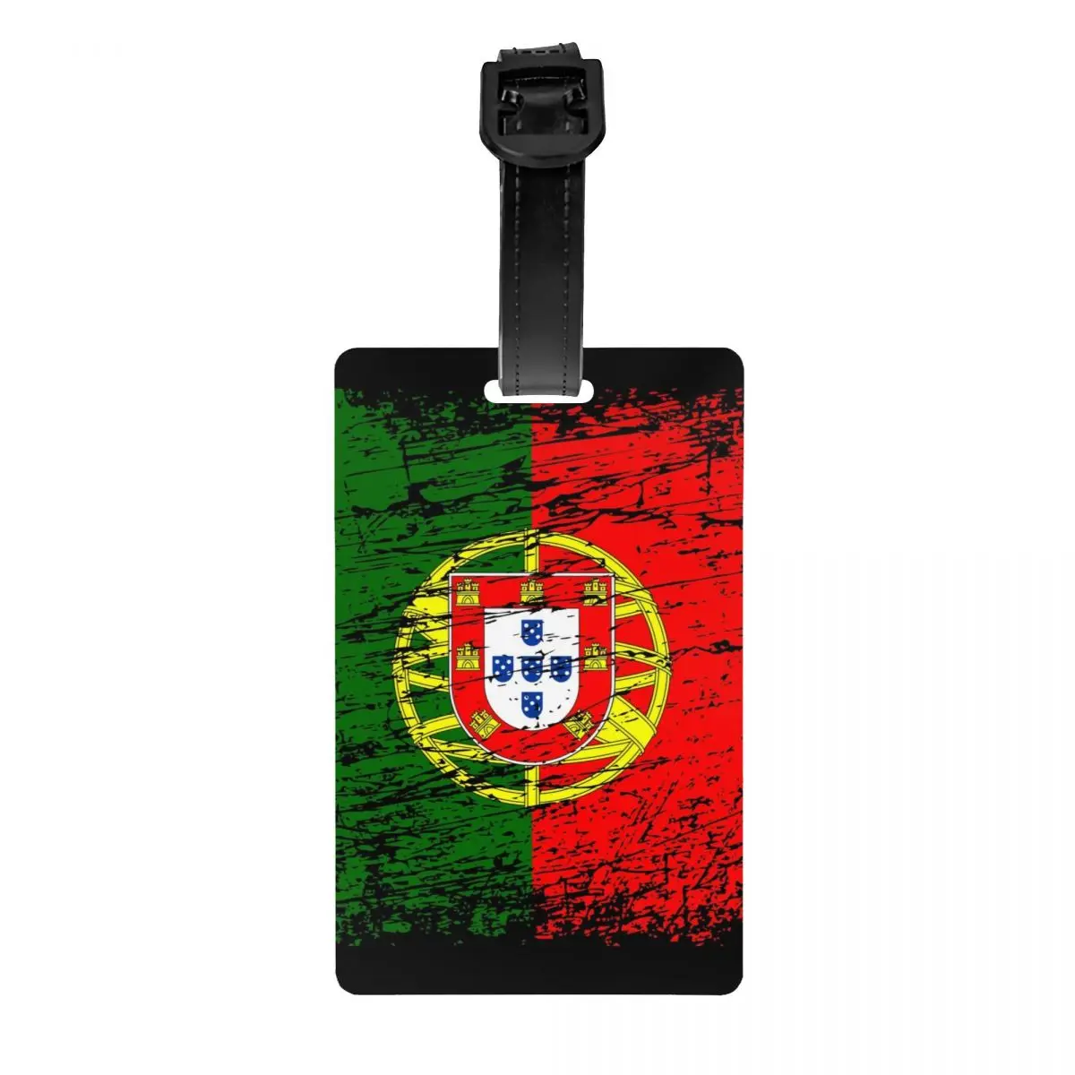 

Винтажный флаг Португалии на заказ, бирка для багажа с именной картой, португальская гордость, личная Обложка, идентификационная бирка для чемодана, дорожной сумки