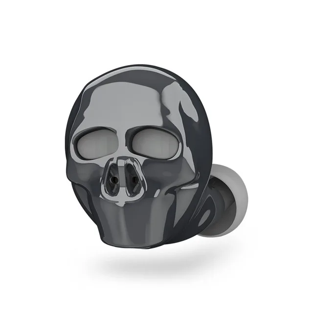 

New Skull Bone Bluetooth Earphone with Microphone Noise Cancelling Hi-Fi Handsfree Bass Stereo Micro Earphone