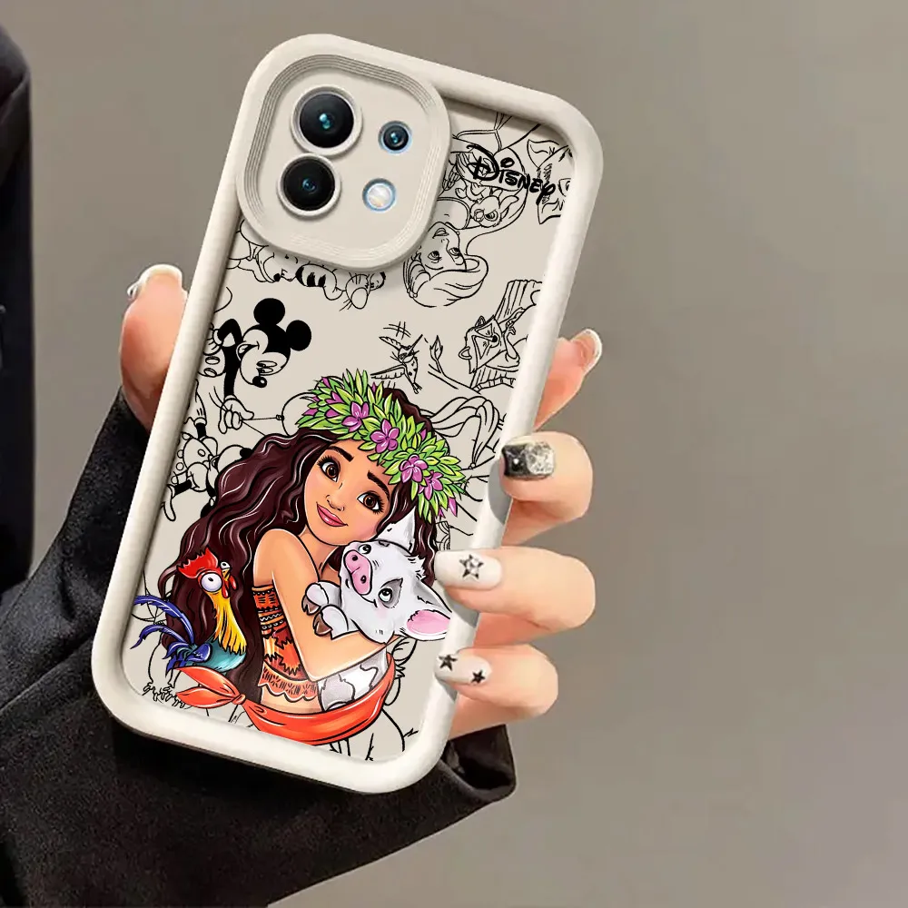 Чехол для телефона Moana Pocahontas Disney Princess для Xiaomi Mi 13T 14 14T 15 15T Pro 17 Ultra Poco M7 M8 F8 F7 X6 X7 X8 Pro Max (art.: 3920dadc8d3b4) - 3920dadc8d3b4