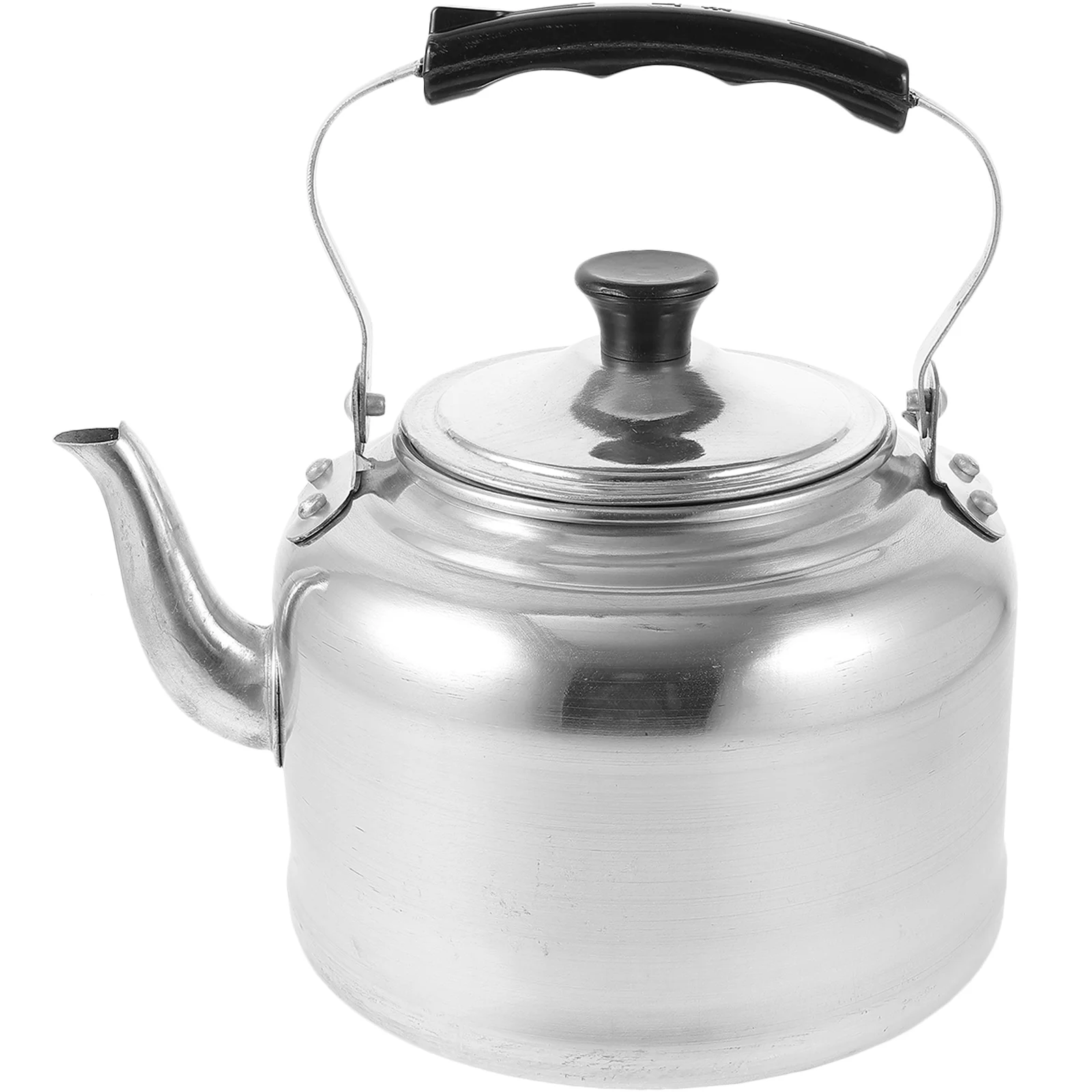 Старомодный алюминиевый чайник газовая плита большая емкость ресторан (20 см