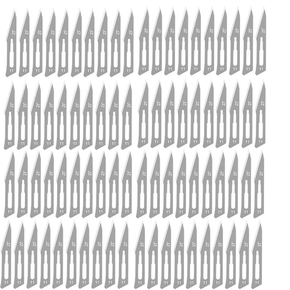 

50 шт. стерильные хирургические лезвия из углеродистой стали DIYPHONE