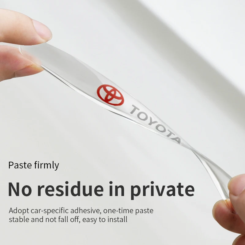 

Car Door Transparent Anti-collision Protector Bar Stickers Side Edge Protection Guards Rear View Mirror Cover Protection Strip