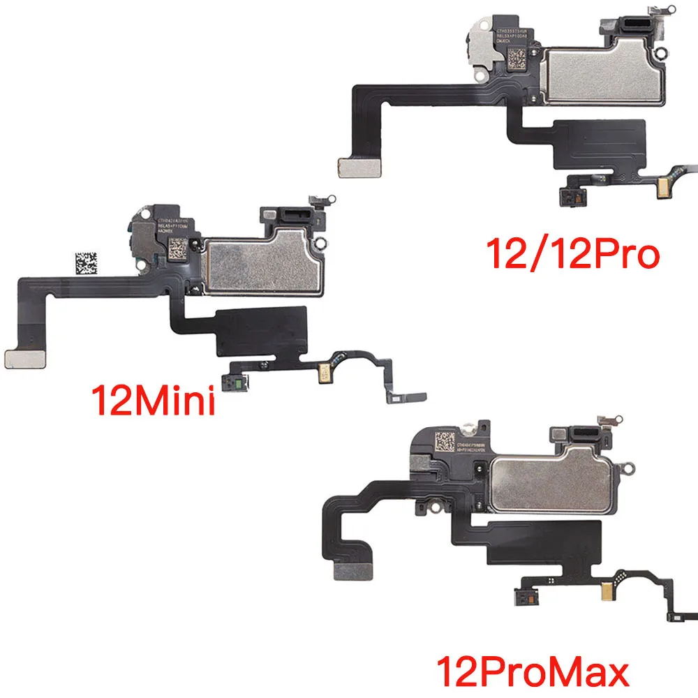 

Earpiece Sound Ear Speaker With Light Sensor Flex For iPhone 12 12 Mini Pro Max Cable Replacement