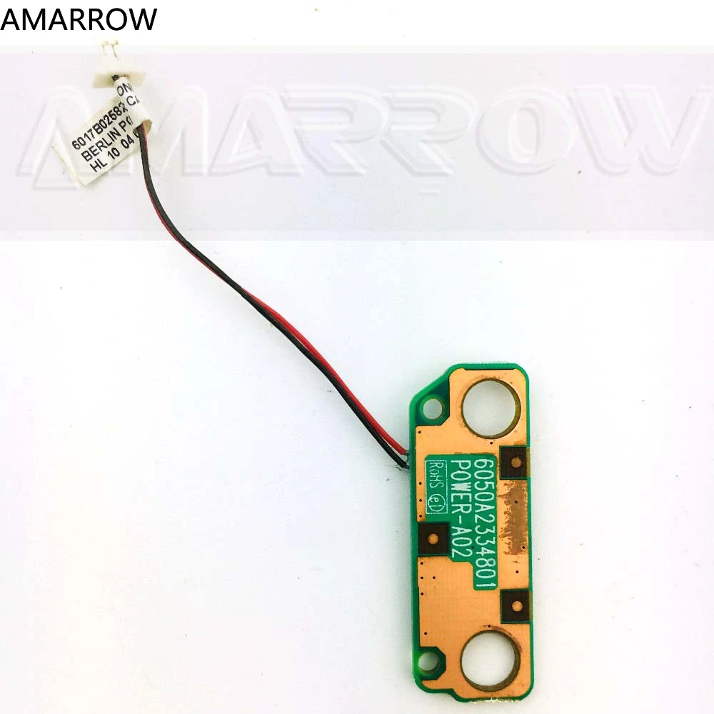 Оригинальная кнопочная плата питания для TOSHIBA C650 C650D C655 C655D, панель переключателя 6050A2334801 6050A2440601, бесплатная доставка