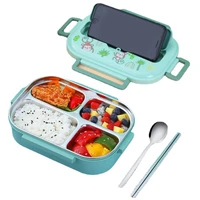 bento stainless steel lunch box for school children food storage insulated lunch container box breakfast bento box with soup cup