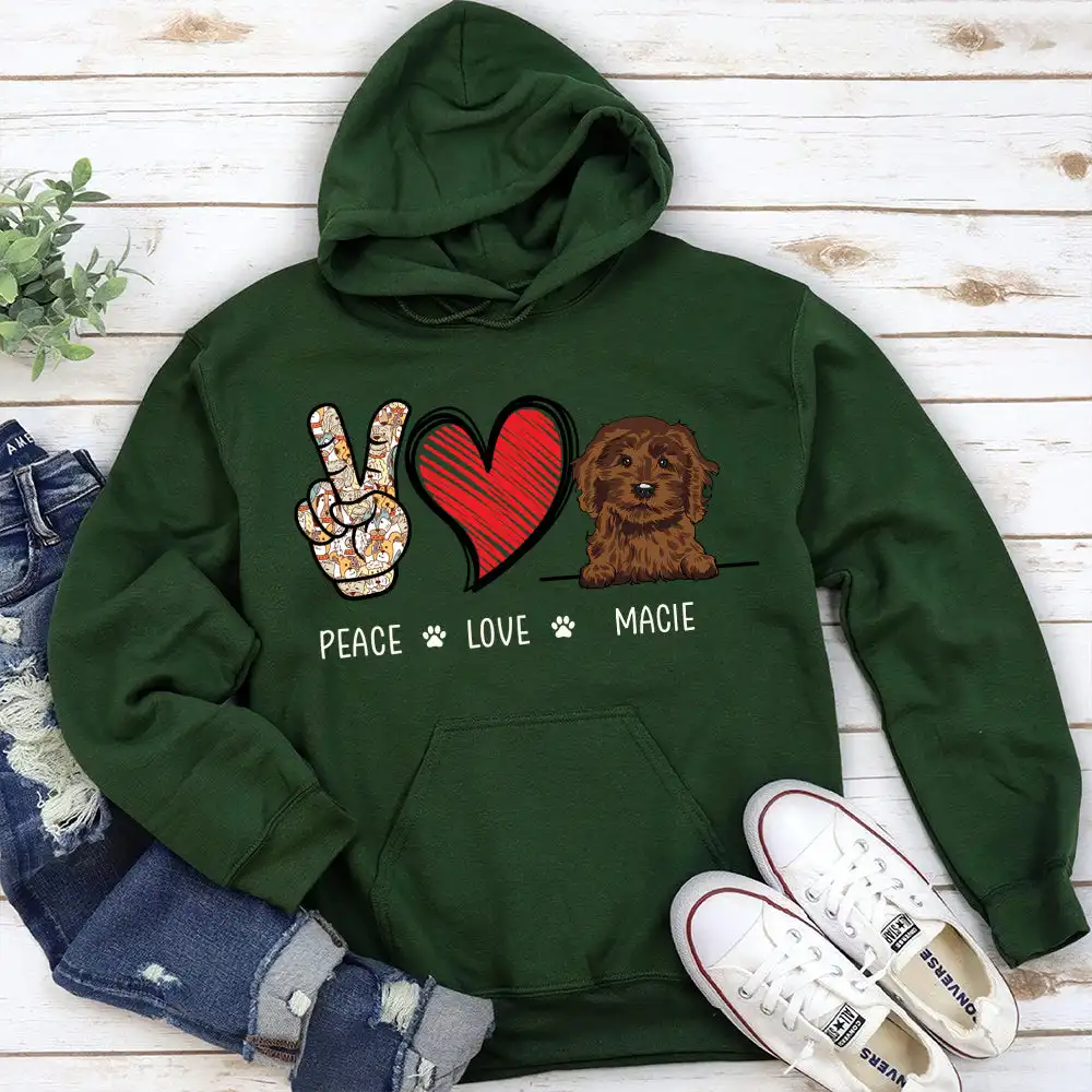 

Peace Love Dog-Персонализированная фотография