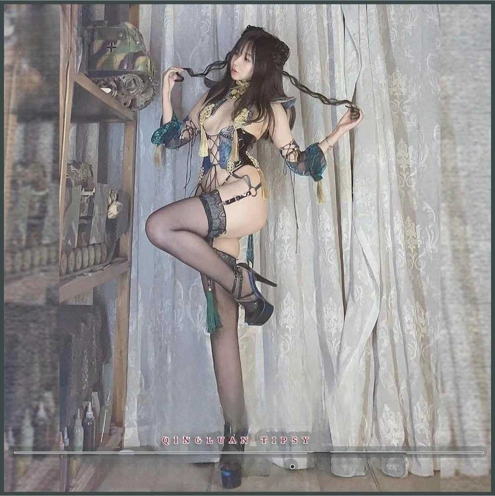 Темная династия косплей оригинальный дизайн Qing Mambo Tipsy карнавальный костюм Han