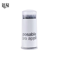 risi disposable lashes micro brushes lint free cotton swab micro swabs applicator lash applicator eyelash extension tools