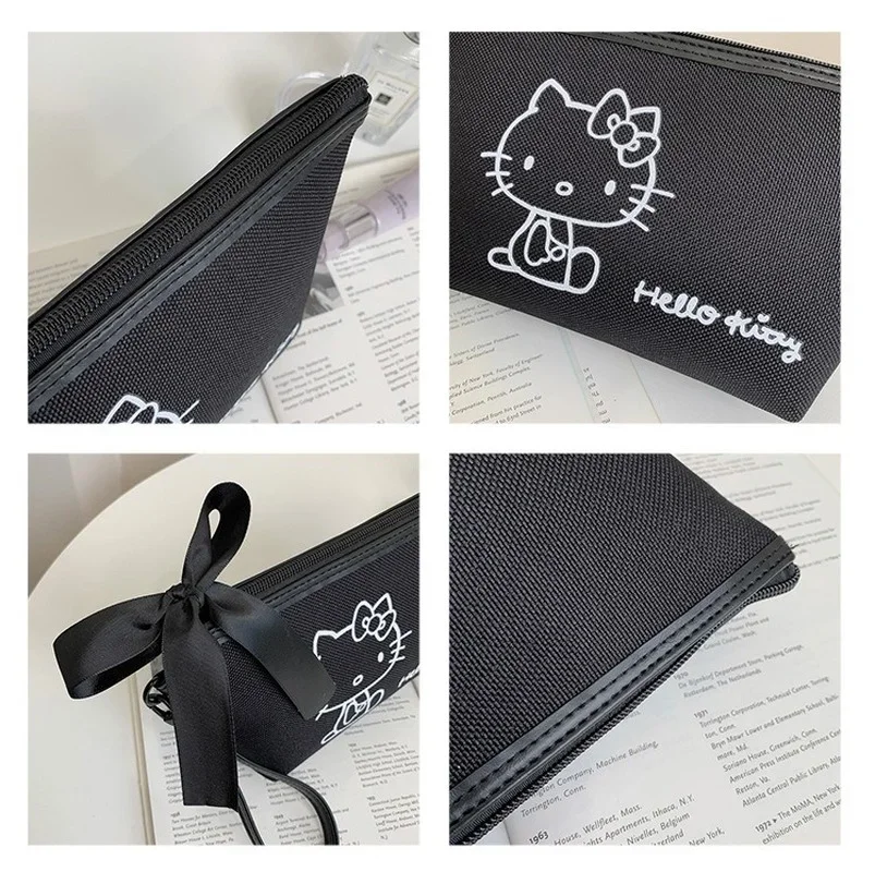 Портативная косметичка Hello Kitty Sanrio коробка для мытья женская сумка кошелек