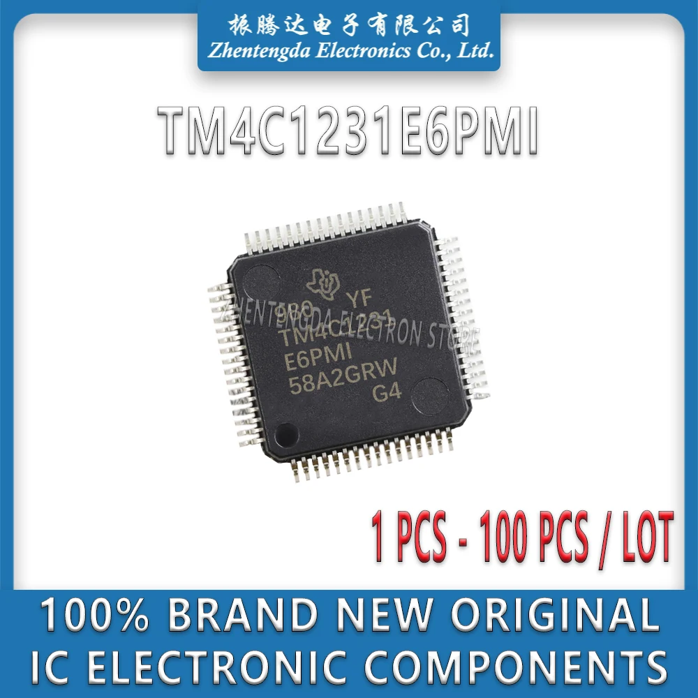

TM4C1231E6PMI TM4C1231E6 TM4C1231E TM4C1231 TM4C IC MCU Chip LQFP-64