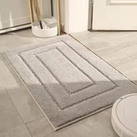 Bathroom Absorbent Floor Mats Thickened Bathroom Thickened Foot Pads Bathroom Toilet Non-Slip Mats Door Mats Home Carpets