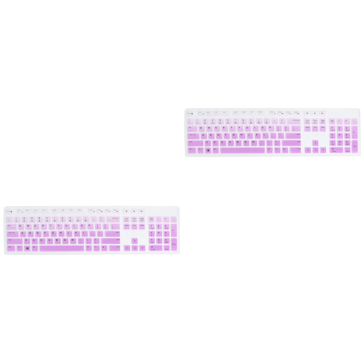 

2 pcs Silicone Keyboard Protector Compatible for Dell KB216 Wired Keyboard