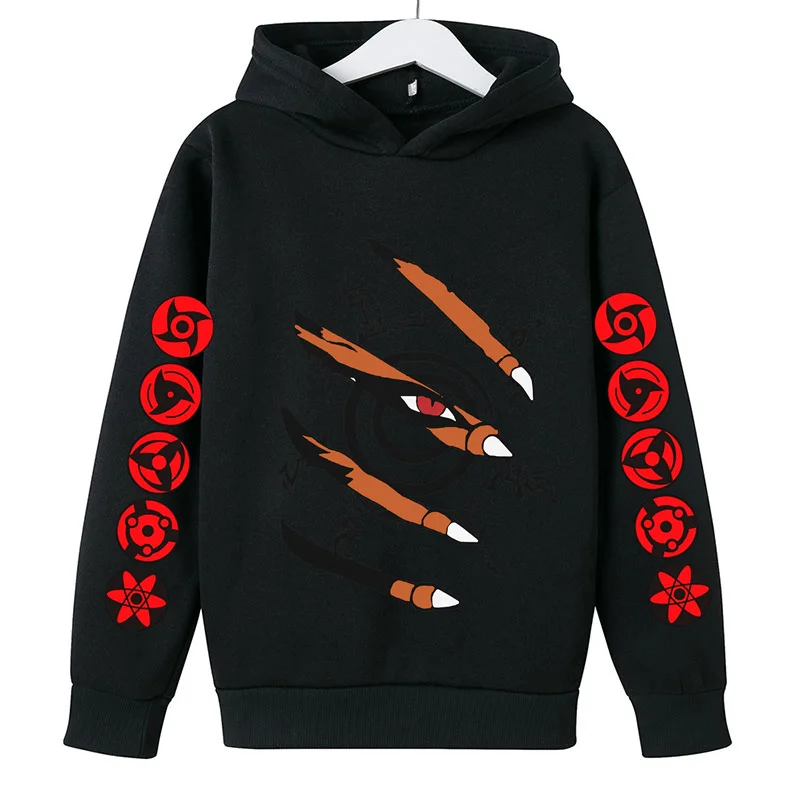 

Boys Naruto Hoodies Cartoon Hot Anime Baby Girls Children Long Sleeve Tracksuit Autumn Children Clothing Spring Sweatshirts