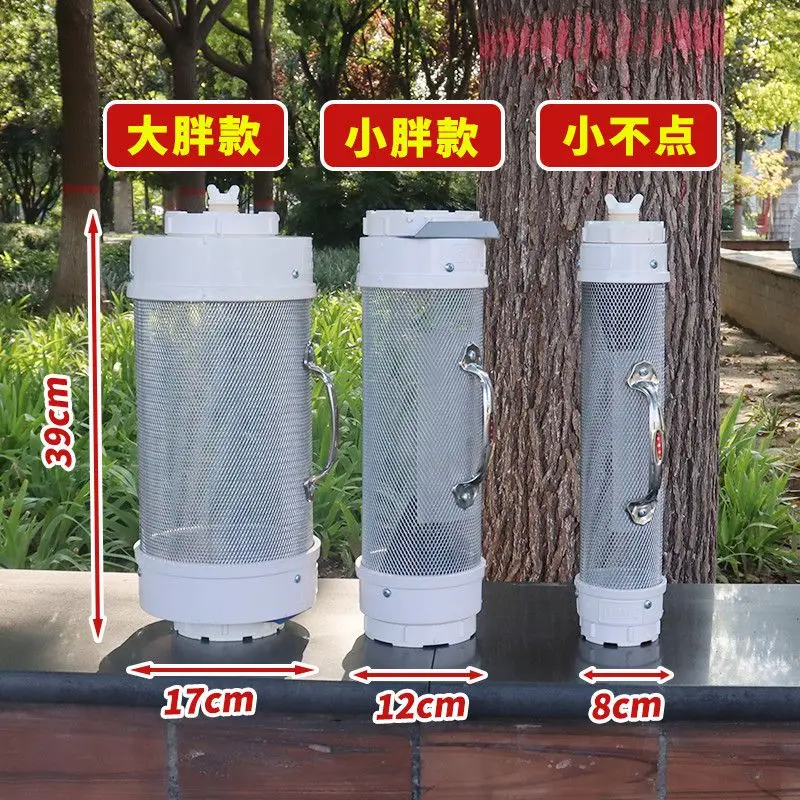 Фото Клетка-ловушка для ос и шершней Only in No Out Ground Wasp Trap Cage: устойчивая к укусам, из утолщенной стальной сетки, защита от ужиломканистых шершней и ос, полный комплект №1