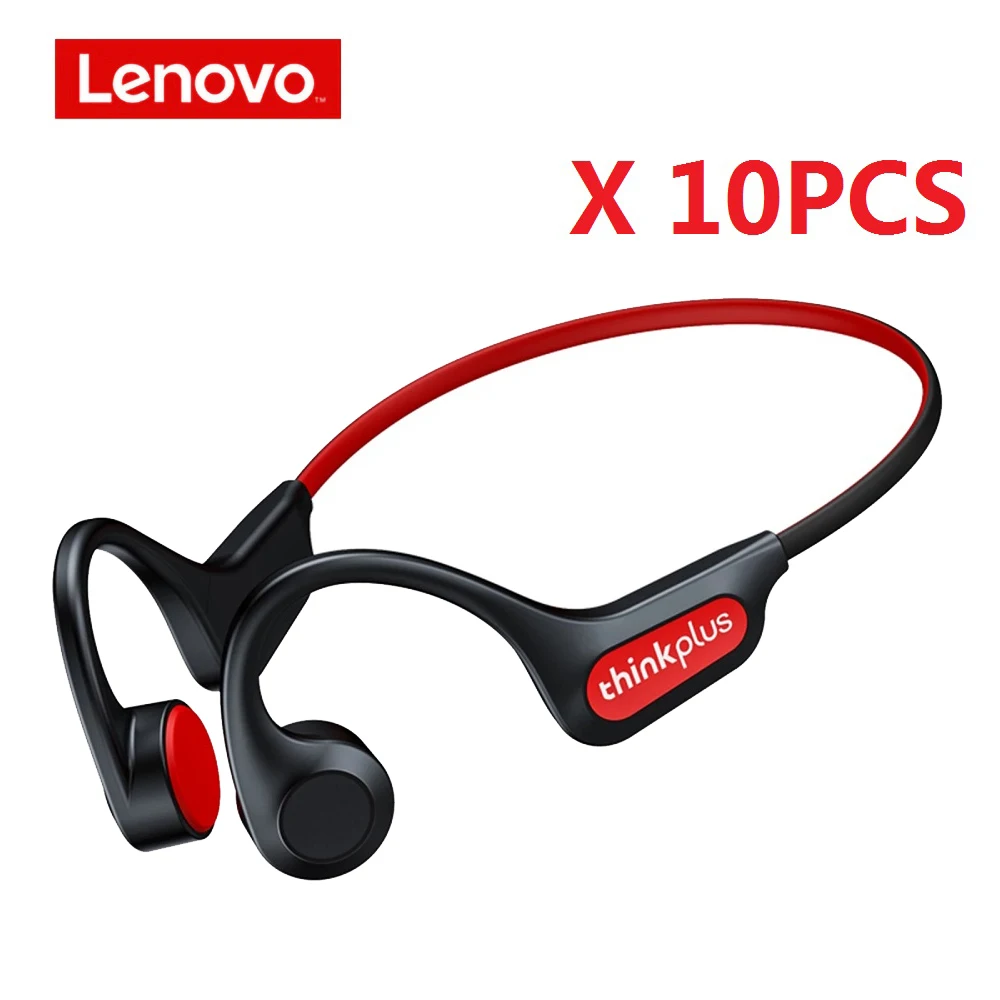 

10 шт./лот Lenovo Thinkplus X3 Pro Наушники с костной проводимостью, беспроводные наушники bluetooth, спортивные легкие наушники для бега