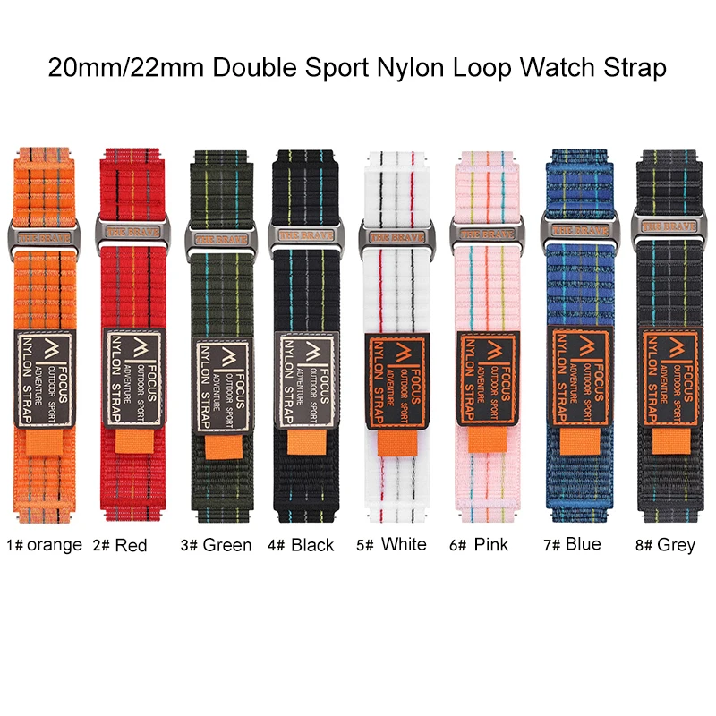 UTHAI Samsung 20 мм 22 быстросъемный нейлоновый ремешок Watch4/5 40 44 Galaxy Watch6 Classic 43 47