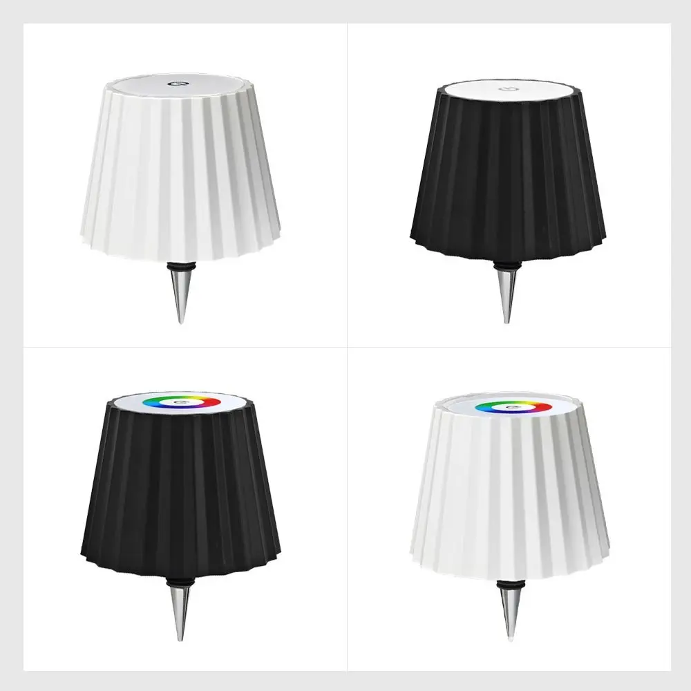 Беспроводная лампа для бутылок чтения с RGB-подсветкой регулируемая USB-зарядка