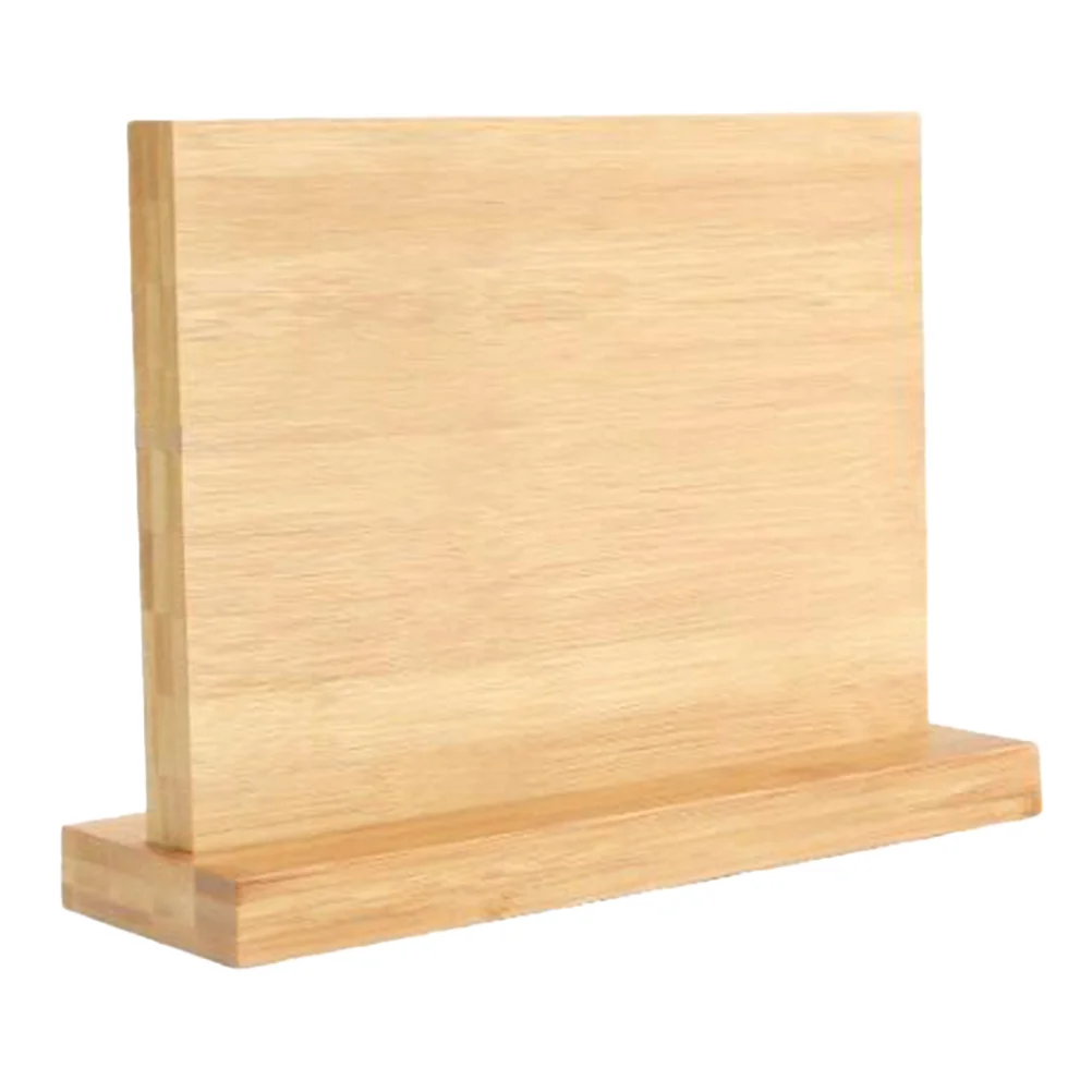 

Двухсторонний магнитный держатель, деревянный экологически чистый бамбуковый блок, сильный магнит, кухонные гаджеты, стойка для хранения