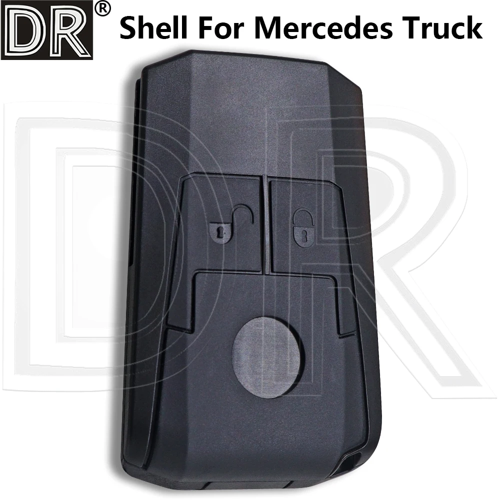 

Отличная замена 2-кнопочного HU64 Blade автомобильного пульта дистанционного управления, чехол для ключа, чехол для Mercedes Benz Actros Mp4 Antos Truck