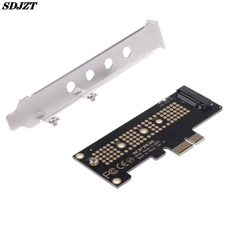 SDJZT Адаптер NVMe PCIe x4 x2 M.2 NGFF SSD в PCIe x1 image_0