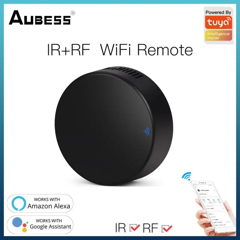 

WiFi Universal RF433 IR Remote Controller Smart Home Control Tuya Smart Life Remote Voice Control Work With Alexa Google Home