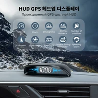 g2 gps hud universal car head up display digital speedometer with compass overspeed alarm fatigue driving warning