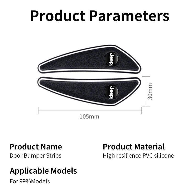 Наклейки с защитой от царапин автомобильная полоса бампера для Jeep Renegade Compass Grand