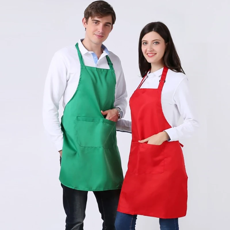 Новая модная кухня Мужской рабочий фартук шеф-повара для гриля ресторана бара