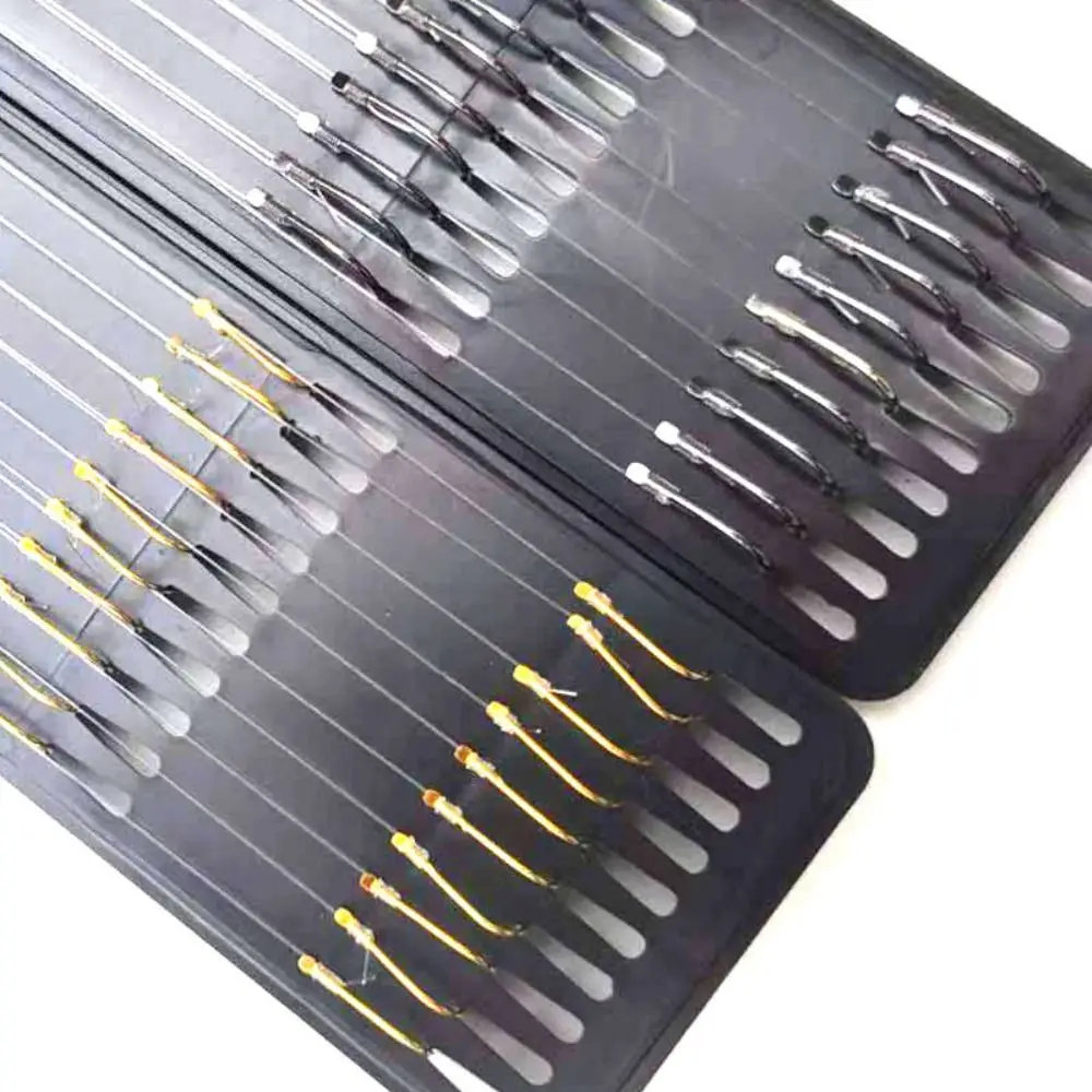 20 шт. рыболовные крючки с зазубриной 45 см