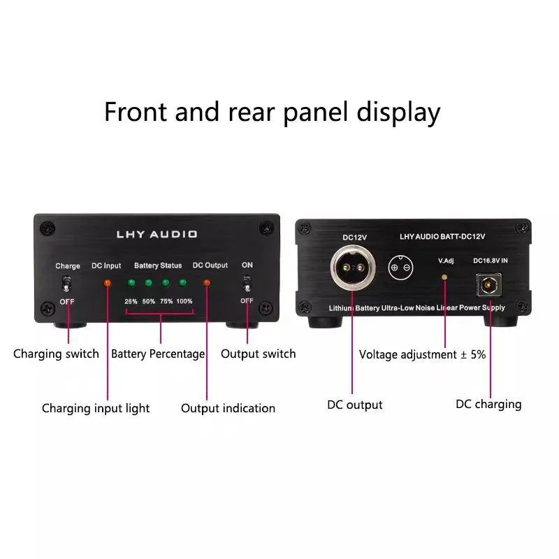 Аккумулятор LHY Audio DC12V 2A