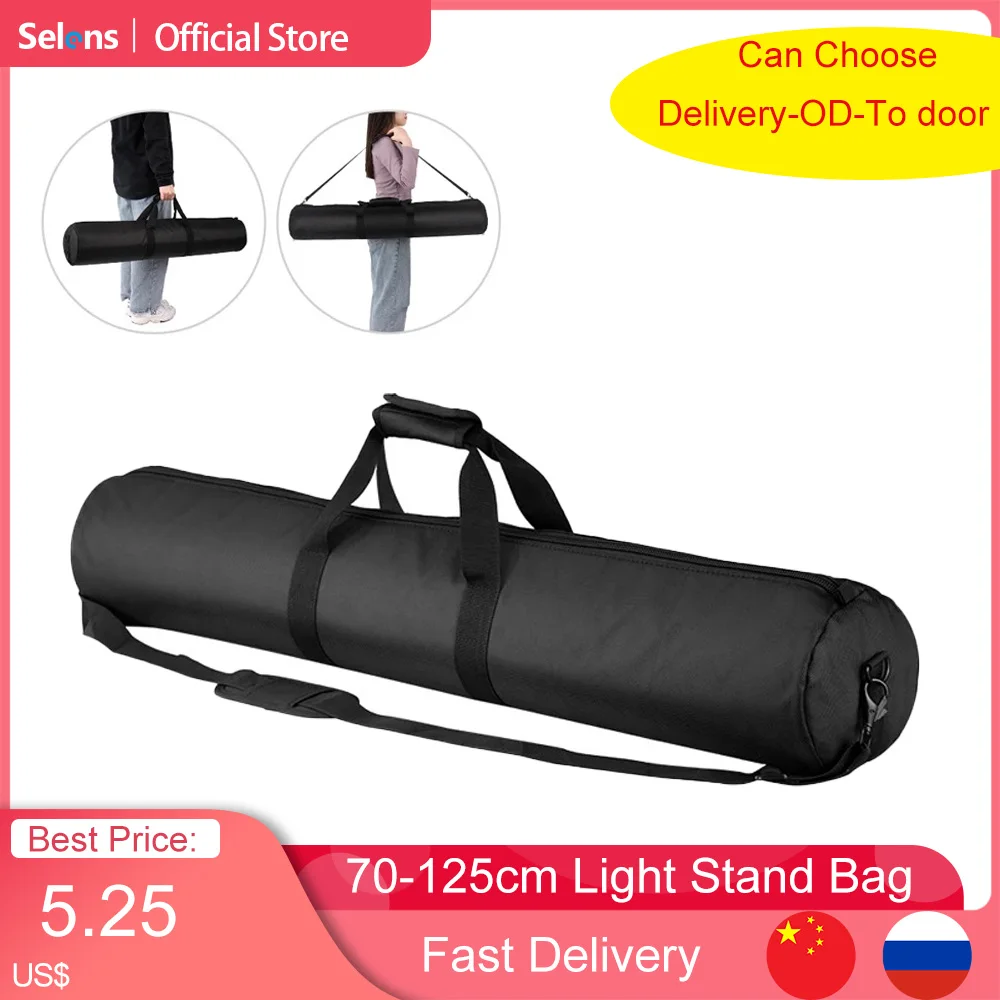 

Professional 70-125cm Light Stand Bag Tripod Monopod Camera Case Carrying Case Cover Bag Fishing Rod Bag Photo Bag Waterproof