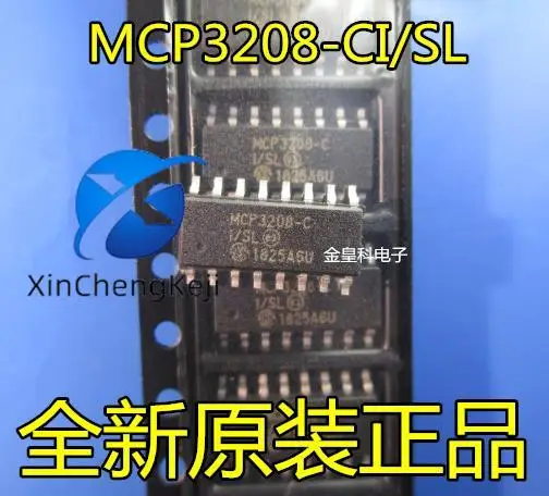 

10pcs original new A/D converter MCP3208-BI/SL MCP3208-CI/SL MCP3208 SOP16