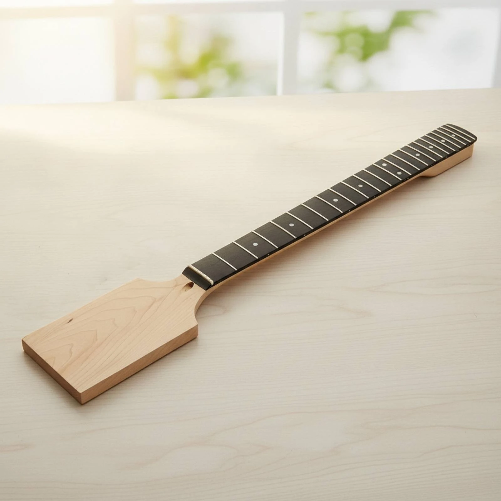 Заготовка грифа для электрогитары DIY, 22 лада, натуральное кленовое дерево, без отделки, для сборки и ремонта (art.: 3920dbe2db800) - 3920dbe2db800