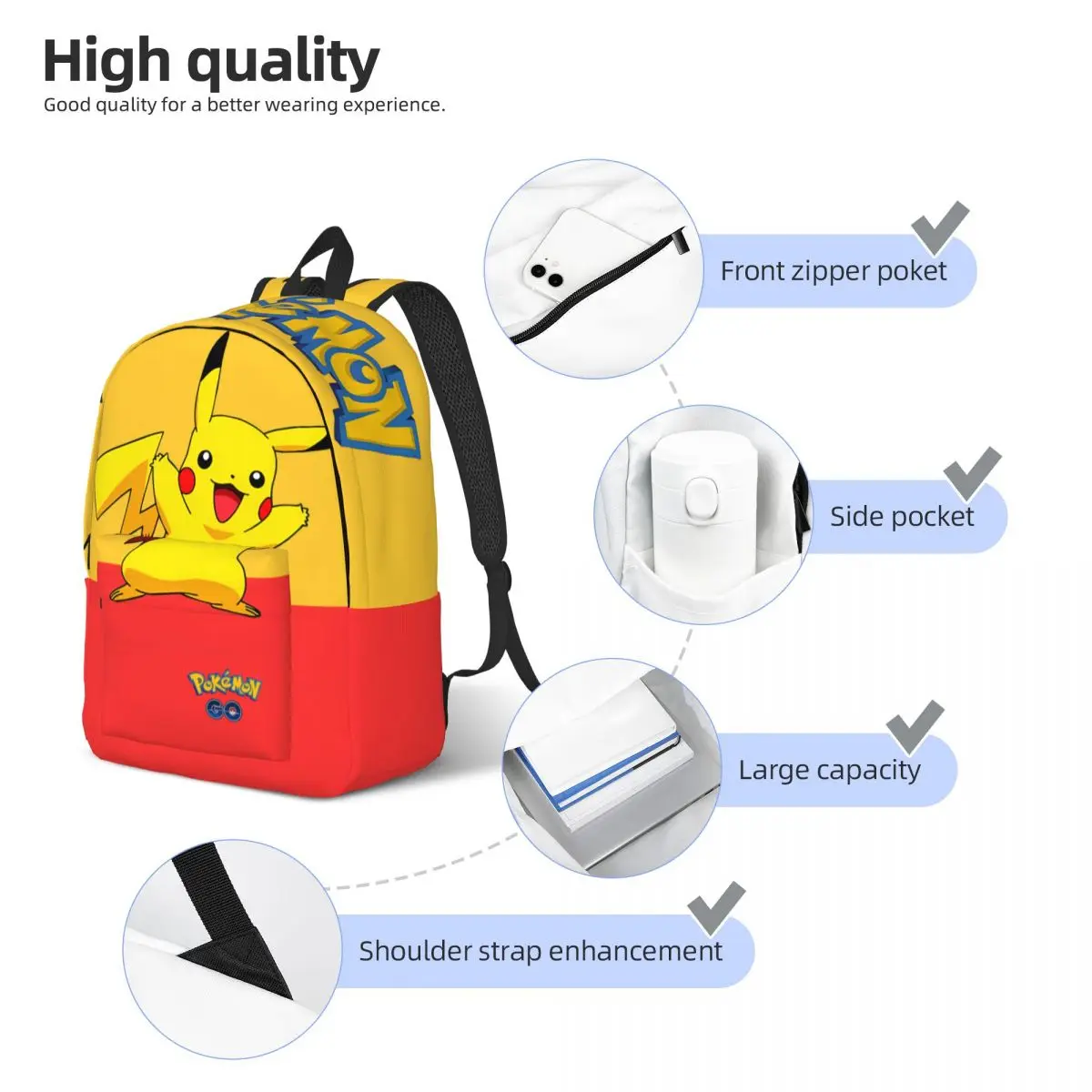 Наружный гобелен с изображением героев мультфильмов покемонов легенд большой