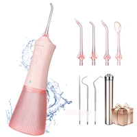 powerful oral irrigator dental 330ml ultrasonic water flosser teeth cleaner portable with 7 modes usb ipx7 dental teeth whiteni