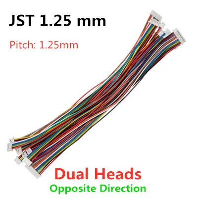 

Разъем Jst 1,0 мм, 1,25 мм, 1,5 мм, 2,0 мм, 2,54 мм, одинарный/двойной провод, кабель Jst Xh2.54 2/3/4/5/6/9-контактный гнездовой разъем, электронный провод