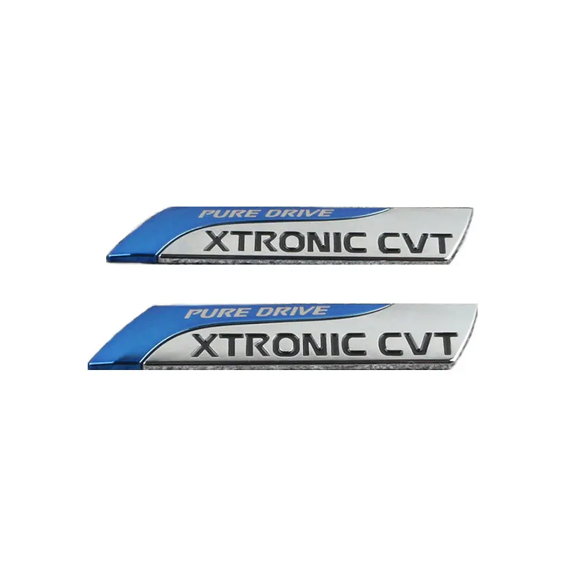 Фото Автомобильные наклейки с значком XTRONIC CVT для Nissan SYLPHY TEANA X-TRAIL Qashqai TIIDA ALTIMA, аксессуары для ремонта кузова, этикетка на задний багажник №1
