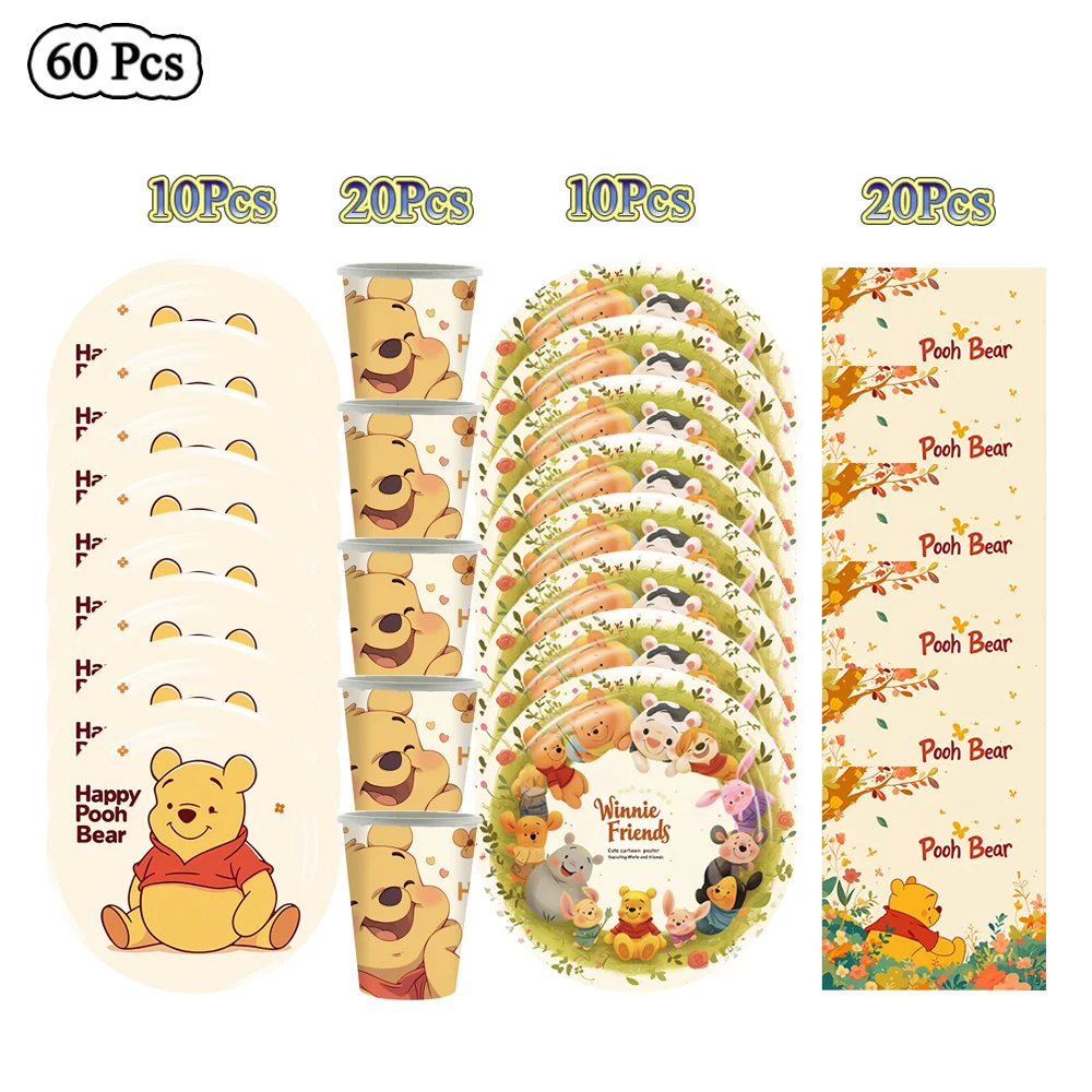 

Одноразовая посуда Disney Винни-Пух